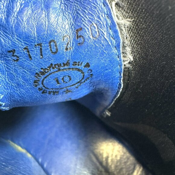 John Fluevog Mens Size 10 Chelsea Boots Radio RCI BBC Burgundy Leather Ankle - Picture 9 of 12